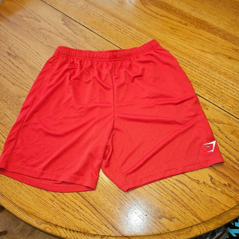 Gymshark Red Large Shorts